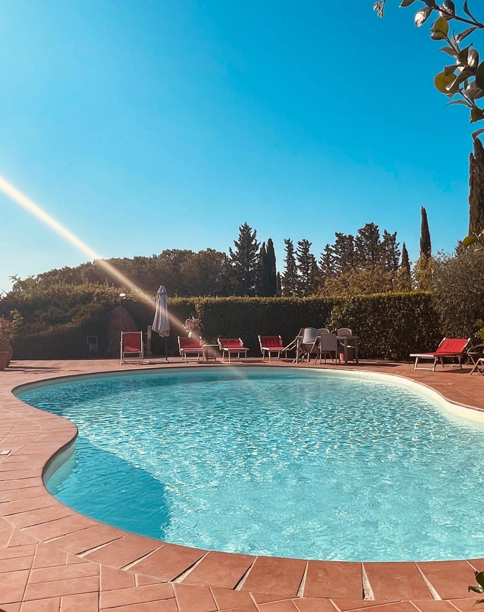 Intero Appartamento Con Private Pool E Jacuzzi Podere Settefrati 몬타이오네 외부 사진