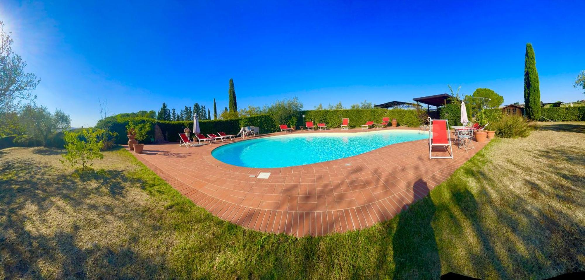 Intero Appartamento Con Private Pool E Jacuzzi Podere Settefrati 몬타이오네 외부 사진