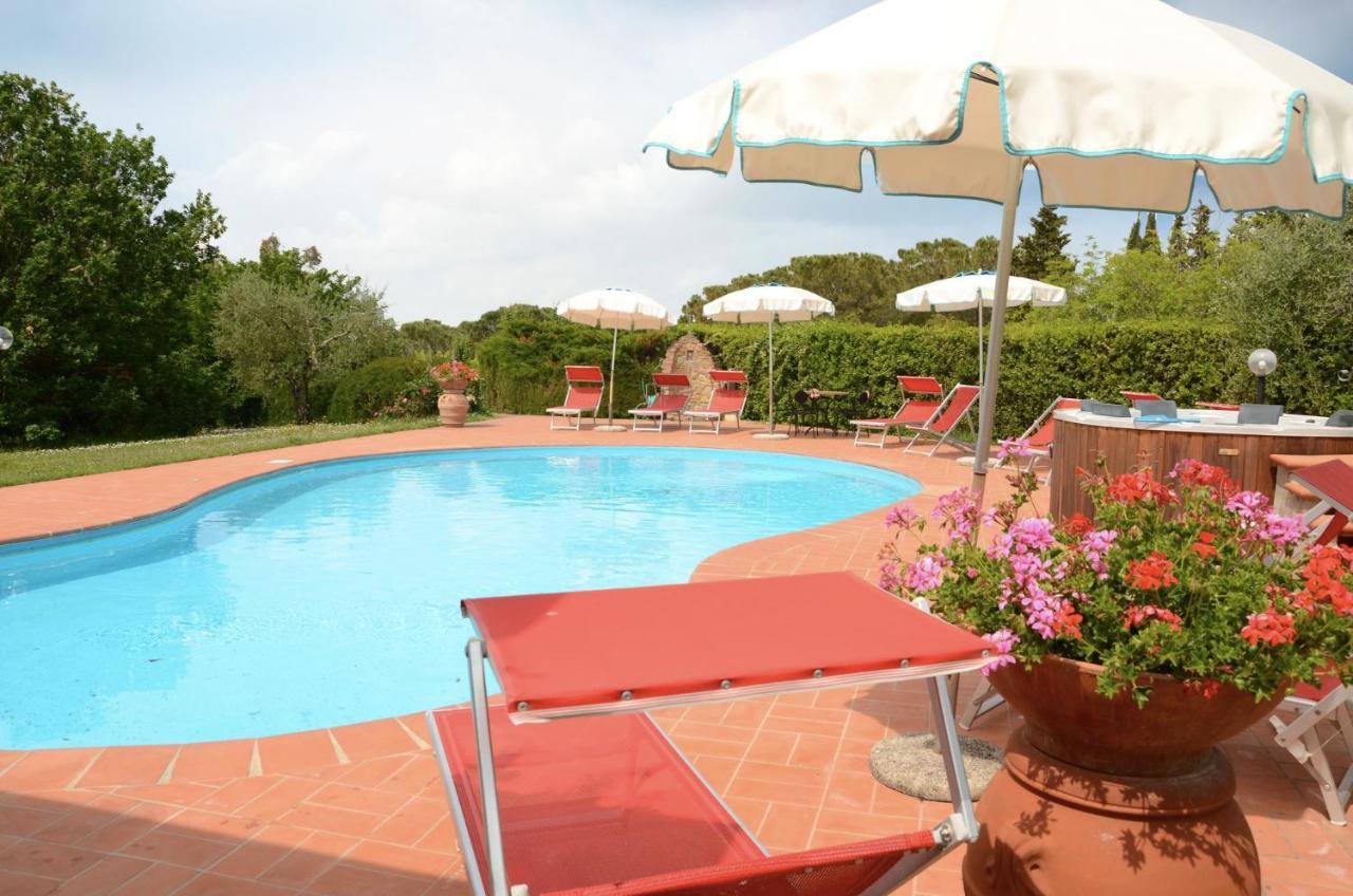 Intero Appartamento Con Private Pool E Jacuzzi Podere Settefrati 몬타이오네 외부 사진